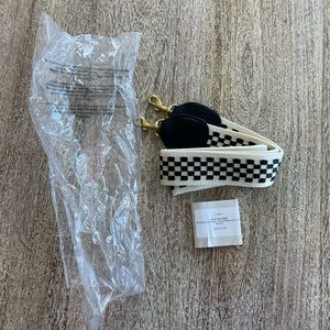 Brand new Clare V checker strap